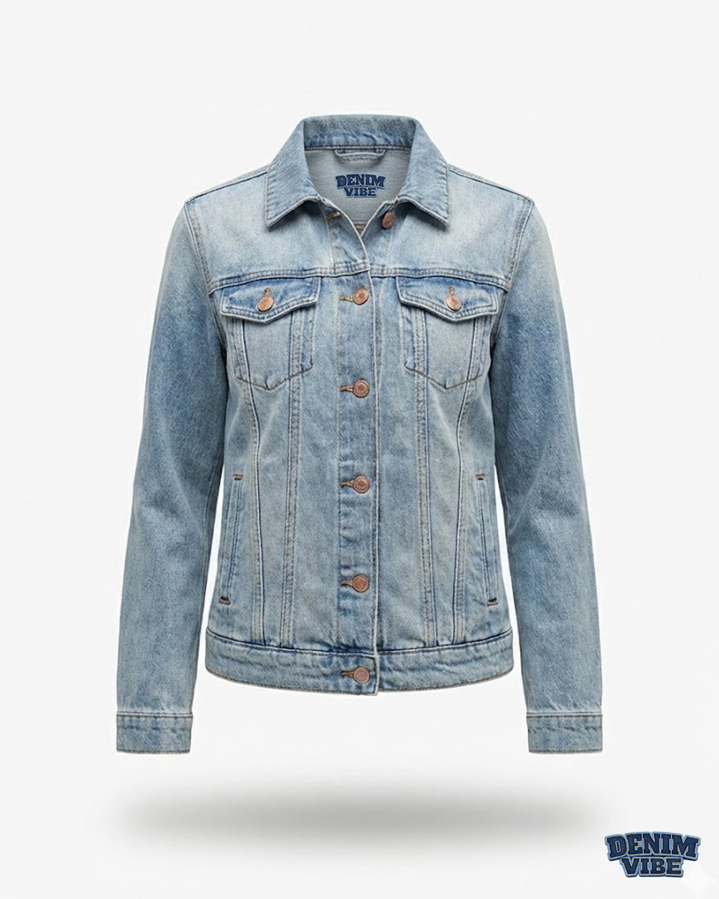Petal Muse – Denim Jacket