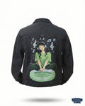 Midnight Play – Black Denim Jacket